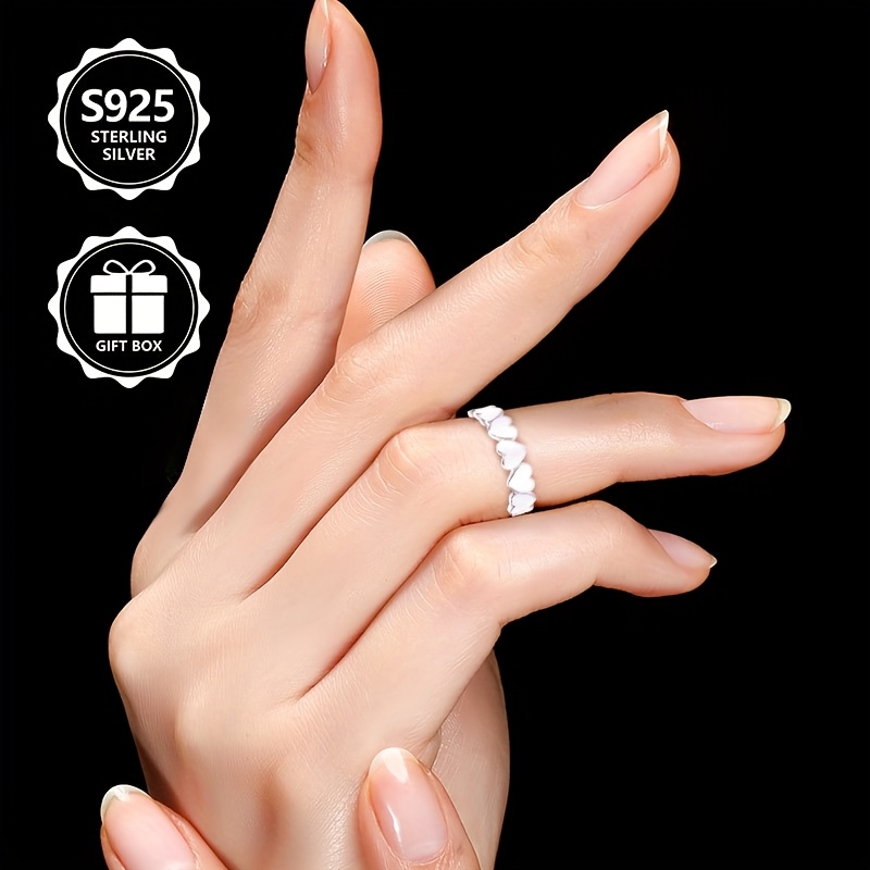 925 Silver Women's Engagement Ring